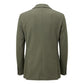 Roberto Pepe Luxury Green Cotton Men's Jacket