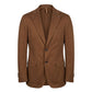 Roberto Pepe Luxury Brown Cotton Men's Jacket