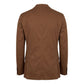 Roberto Pepe Luxury Brown Cotton Men's Jacket