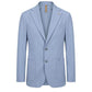 Roberto Pepe Luxury Light Blue Cotton Men Jacket