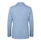 Roberto Pepe Luxury Light Blue Cotton Men Jacket