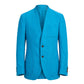 Roberto Pepe Luxury Blue Cotton Men's Jacket
