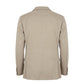 Roberto Pepe Luxury Beige Cotton Men's Jacket