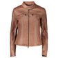 Desigual Brown Polyester Womens Jacket