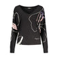 Desigual Black Viscose Women's Sweater