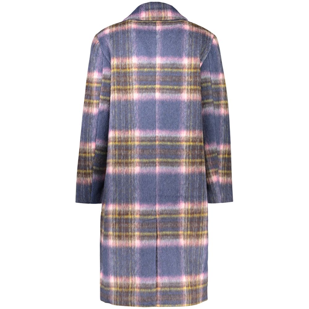 Desigual Blue Wool Coat