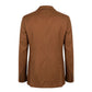 Roberto Pepe Luxury Brown Viscose Men Jacket