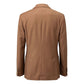 Roberto Pepe Luxury Brown Viscose Men's Jacket