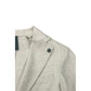 Roberto Pepe Luxury Grey Wool Men Jacket