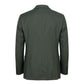 Roberto Pepe Luxury Green Wool Men Jacket