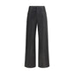7FOR Black Leather Pants