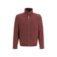 Brunello Cucinelli Bordeaux Wool Oves Aries Full-Length Jacket