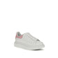 Alexander McQueen White Calf Leather Bos Taurus Chunky Sneakers