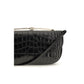 Tom Ford Black Calf Leather Bos Taurus Shoulder Bag