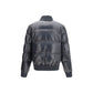Moose Knuckles Gray Nylon Bomber