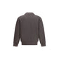 Maison Kitsuné Gray Organic Cotton Sweatshirt