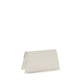 Alexander McQueen White Calf Leather Bos Taurus Clutch Bag