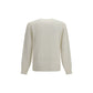 Brunello Cucinelli White Cashmere Sweater