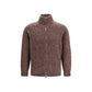 Brunello Cucinelli Bordeaux Wool Oves Aries Cardigan