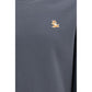 Maison Kitsuné Gray Organic Cotton Sweatshirt