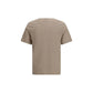 Maison Kitsuné Beige Cotton T-Shirt