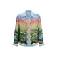 Casablanca Multicolor Silk Pattern Shirt