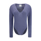 Forte_Forte Purple Wool Oves Aries Bodysuit