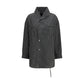 R13 Black Viscose Pattern Shirt