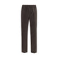 Brioni Brown Wool Oves Aries Casual Pants