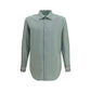 Prada Bicolor Cotton Dress Shirt