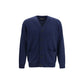 Prada Blue Cashmere Cardigan