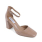 19V69 Italia Beige Artificial Leather High Heel Pumps