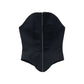 Alexander McQueen Black Wool Oves Aries Corset