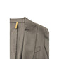 Roberto Pepe Luxury Grey Viscose Men Jacket