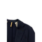 Roberto Pepe Luxury Blue Polyester Men Jacket
