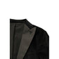 Roberto Pepe Luxury Black Cotton Men Jacket