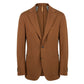 Roberto Pepe Luxury Brown Viscose Men Jacket