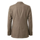 Roberto Pepe Luxury Grey Wool Men Jacket