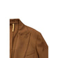Roberto Pepe Luxury Brown Viscose Men Jacket