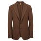 Roberto Pepe Luxury Brown Viscose Men Jacket