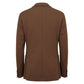 Roberto Pepe Luxury Brown Viscose Men Jacket
