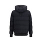 Moose Knuckles Black Nylon Full-Length Jacket