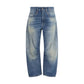 R13 Blue Cotton Boyfriend Jeans