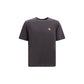 Maison Kitsuné Gray Organic Cotton T-Shirt