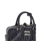 Miu Miu Black Lamb Ovis Aries Handbag