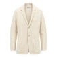 Malo White Cotton Men's Cardigan