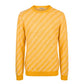 Malo Orange Linen Men Sweater