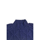 Malo Blue Cotton Men Sweater