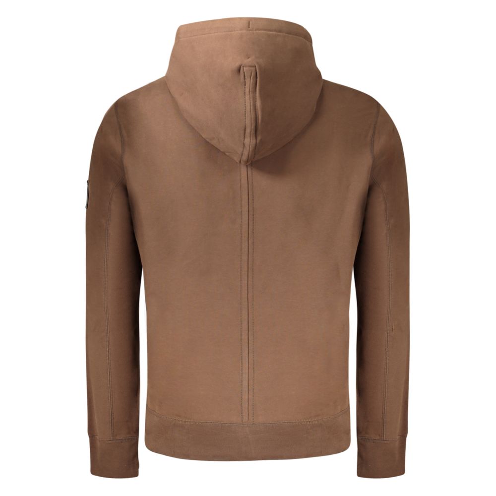 Calvin Klein Brown Cotton Men's Sweatshirt