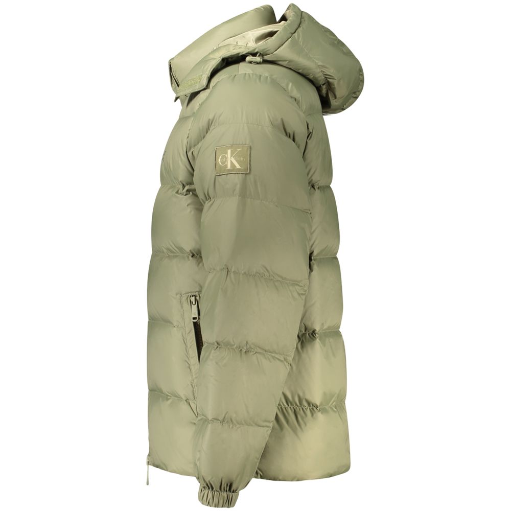 Calvin Klein Green Nylon Men's Jacket